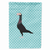 Animal/Bird Themed Blue Check Flag Canvas - 638508947680