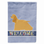Welcome/Dog Breed Flag Canvas - 638508690821