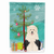 Merry Christmas Tree/Dog breed Themed Flag Canvas - 638508537386