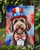 Labradoodle Patriotic American Garden Flag - 194030953921