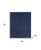 8' X 10' Midnight Blue Non Skid Indoor Outdoor Area Rug - 606114456667