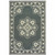 4' X 6' Grey Oriental Stain Resistant Indoor Outdoor Area Rug - 606114582861