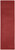 2' X 10' Brick Red Non Skid Indoor Outdoor Runner Rug