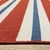 2' X 3' Red and Ivory Geometric Stain Resistant Indoor Outdoor Area Rug - Red, Ivory