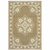 7' X 10' Tan Oriental Stain Resistant Indoor Outdoor Area Rug