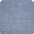 6' X 6' Blue And Grey Round Striped Non Skid Indoor Outdoor Area Rug - 606114458265
