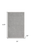 2' X 4' Gray Indoor Outdoor Area Rug