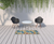 6' Ivory Indoor Outdoor Runner Rug