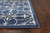 8'x11' Denim Blue Machine Woven UV Treated Ogee Indoor Outdoor Area Rug - 4512822808741