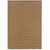2' X 4' Tan Geometric Stain Resistant Indoor Outdoor Area Rug