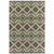 3' X 5' Gray Geometric Stain Resistant Indoor Outdoor Area Rug