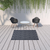 5' X 7' Blue Indoor Outdoor Area Rug