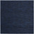 7' X 7' Midnight Blue Square Non Skid Indoor Outdoor Area Rug - 606114456636