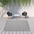 8' X 10' Silver Grey Non Skid Indoor Outdoor Area Rug - 606114457060