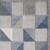 5’ x 7’ Blue Gray Triangle Indoor Outdoor Area Rug - 606114592891