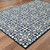 3' X 5' Ivory Geometric Stain Resistant Indoor Outdoor Area Rug - 606114573975