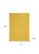 6' X 9' Yellow Indoor Outdoor Area Rug - 606114457282