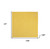 9' X 9' Yellow Square Non Skid Indoor Outdoor Area Rug - 606114457336