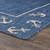 5’ x 7’ Navy Anchor Indoor Outdoor Area Rug - 808230062627
