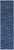 2' X 10' Navy Blue Non Skid Indoor Outdoor Runner Rug