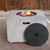 50000 BTU 35" Gray Aluminum Natural Gas Square Fire Pit Table With Cover