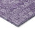 8' X 10' Purple Lilac And Lavender Oriental Washable Indoor Outdoor Area Rug