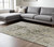 10' X 14' Taupe Beige And Gray Abstract Washable Indoor Outdoor Area Rug - 608219198367
