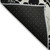 8' X 10' Ivory And Black Floral Washable Indoor Outdoor Area Rug