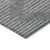 8' X 10' Charcoal And Silver Geometric Washable Indoor Outdoor Area Rug