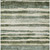 8' X 10' Sage And Beige Striped Washable Indoor Outdoor Area Rug