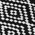 9' X 12' Black And Ivory Geometric Washable Indoor Outdoor Area Rug Transitional Style - Black, Ivory Color