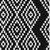 9' X 12' Black And Ivory Geometric Washable Indoor Outdoor Area Rug Transitional Style - Black, Ivory Color