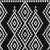 9' X 12' Black And Ivory Geometric Washable Indoor Outdoor Area Rug Transitional Style - Black, Ivory Color