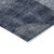 10' X 14' Navy Blue Gray And Charcoal Geometric Washable Indoor Outdoor Area Rug