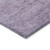 9' X 12' Plum And Purple Medallion Washable Indoor Outdoor Area Rug