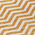 8' X 10' Orange And Beige Chevron Washable Indoor Outdoor Area Rug