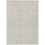 10' X 14' Beige And Gray Chevron Washable Indoor Outdoor Area Rug