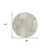 8' Taupe Beige And Tan Round Patchwork Washable Indoor Outdoor Area Rug