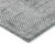 8' X 10' Silver And Gray Geometric Washable Indoor Outdoor Area Rug - Silver, Gray