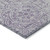 8' X 10' Lavender And Lilac Medallion Washable Indoor Outdoor Area Rug