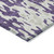 10' X 14' Purple And Ivory Abstract Washable Indoor Outdoor Area Rug Transitional Style - Purple, Ivory Color