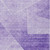 9' X 12' Purple And Ivory Abstract Washable Indoor Outdoor Area Rug