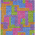 8' X 10' Purple Pink And Blue Abstract Washable Indoor Outdoor Area Rug