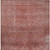 9' X 12' Pink And Ivory Geometric Washable Indoor Outdoor Area Rug
