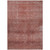 9' X 12' Pink And Ivory Geometric Washable Indoor Outdoor Area Rug