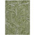 8' X 10' Artichoke Green And Olive Green Paisley Washable Indoor Outdoor Area Rug