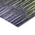 8' X 10' Purple Lilac And Lavender Striped Washable Indoor Outdoor Area Rug