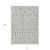 10' X 14' Gray And Ivory Geometric Washable Indoor Outdoor Area Rug - 608219364212