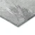 8' X 10' Ivory And Silver Floral Washable Indoor Outdoor Area Rug