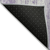 9' X 12' Purple And Ivory Striped Washable Indoor Outdoor Area Rug